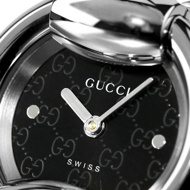 GUCCI グッチ バングル 時計 1400 レディース ブラック YA014511 YA014511