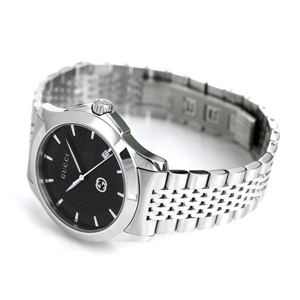 グッチ 時計 Gタイムレス 40mm メンズ 腕時計 ブランド YA1264106 ブラック YA1264106