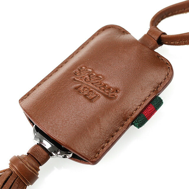 グッチ 懐中時計 メンズ レディース 25mm ペンダントウォッチ スイス製 クオーツ YA130417 GUCCI ホワイト ブラウン 記念品 プレゼント ギフト YA130417