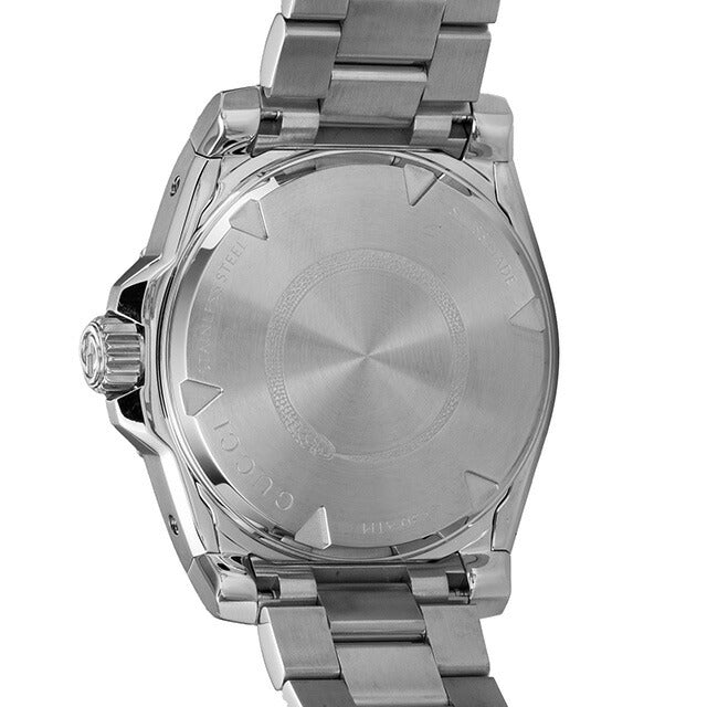 グッチ DIVE 自動巻き 腕時計 ブランド メンズ GUCCI YA136354 アナログ シルバー スイス製 YA136354