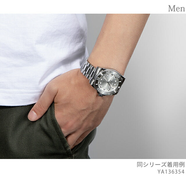 グッチ DIVE 自動巻き 腕時計 ブランド メンズ GUCCI YA136354 アナログ シルバー スイス製 YA136354