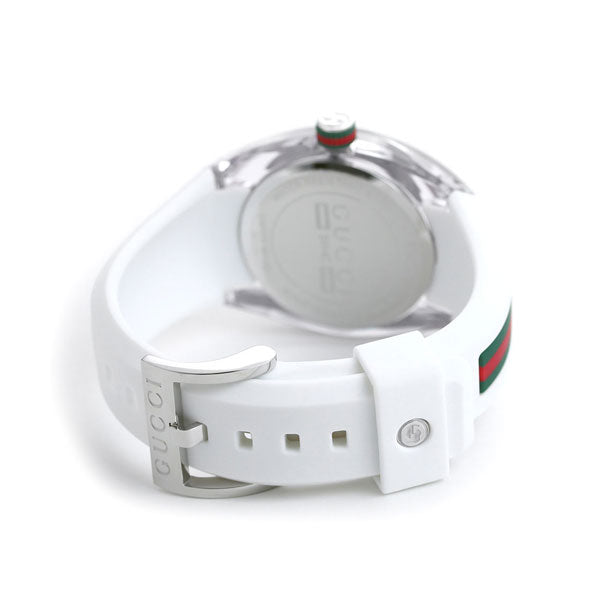 グッチ シンク 36mm レディース 腕時計 ブランド YA137302 シルバー ホワイト YA137302