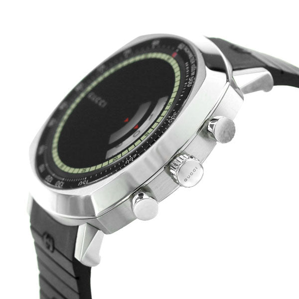 グッチ 時計 メンズ レディース クロノグラフ グリップ 40mm YA157301 腕時計 ブランド ブラック YA157301