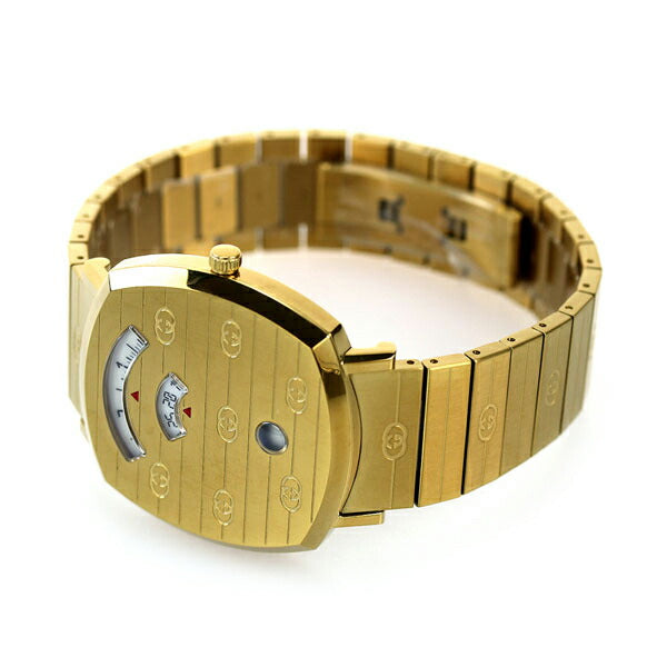 グッチ 時計 グリップ 38mm メンズ レディース 腕時計 ブランド YA157409 ゴールド YA157409
