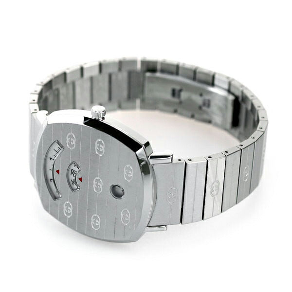 グッチ 時計 グリップ 38mm メンズ レディース 腕時計 YA157410 GUCCI シルバー YA157410