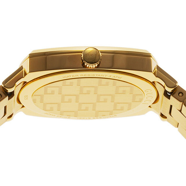 グッチ GRIP クォーツ 電池式 腕時計 ブランド メンズ レディース GUCCI YA157502 アナログ ゴールド スイス製 YA157502