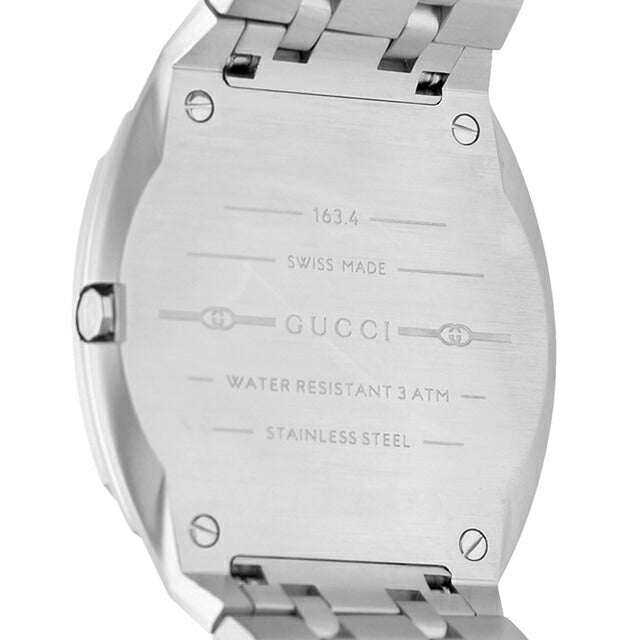 GUCCI 25H クオーツ 腕時計 ブランド レディース YA163402 アナログ シルバー スイス製 YA163402