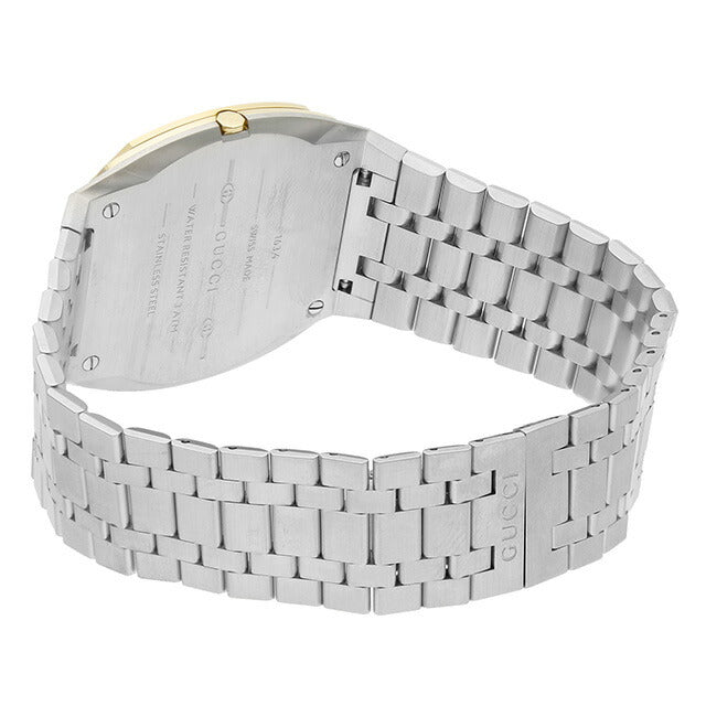 グッチ GUCCI 25H クォーツ 電池式 腕時計 ブランド メンズ レディース GUCCI YA163405 アナログ ゴールド スイス製 YA163405