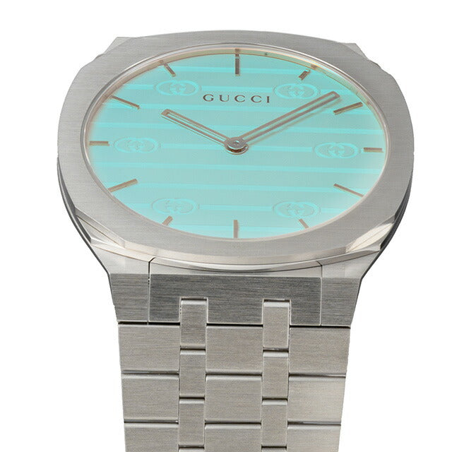 グッチ GUCCI 25H クォーツ 電池式 腕時計 ブランド メンズ レディース GUCCI YA163409 アナログ グリーン スイス製 YA163409
