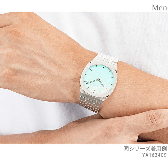 グッチ GUCCI 25H クォーツ 電池式 腕時計 ブランド メンズ レディース GUCCI YA163409 アナログ グリーン スイス製 YA163409