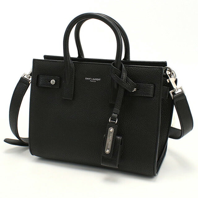 サンローラン ハンドバッグ レディース ブランド SAINT LAURENT レザー イタリア 485019 ブラック バッグ YSL485019011