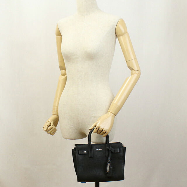 サンローラン ハンドバッグ レディース ブランド SAINT LAURENT レザー イタリア 485019 ブラック バッグ YSL485019011