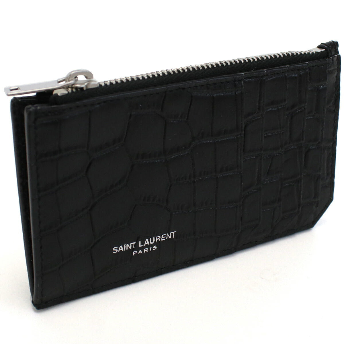 サンローラン 小銭入れ メンズ レザー イタリア 609362 ブラック 財布 YSL609362031