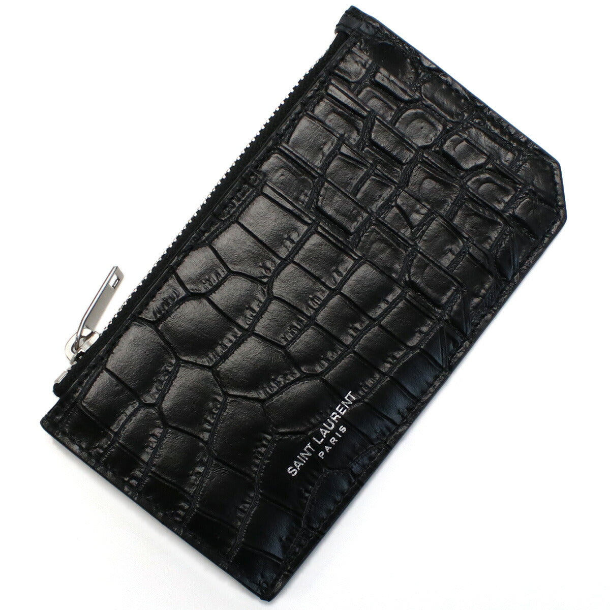 サンローラン 小銭入れ メンズ レザー イタリア 609362 ブラック 財布 YSL609362031