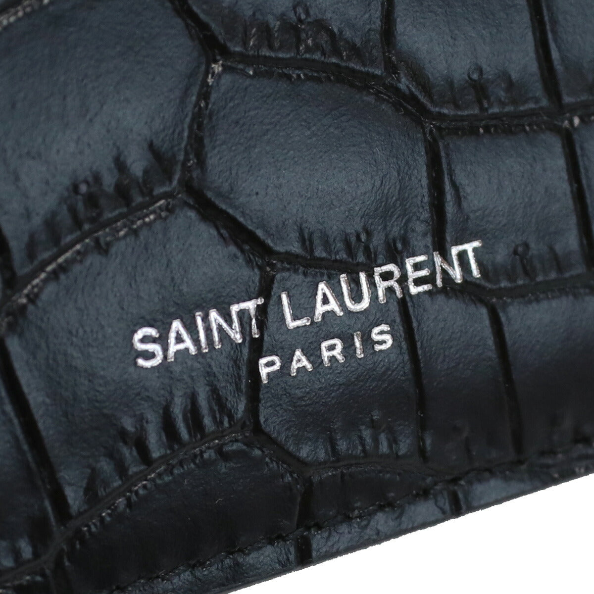 サンローラン 小銭入れ メンズ レザー イタリア 609362 ブラック 財布 YSL609362031