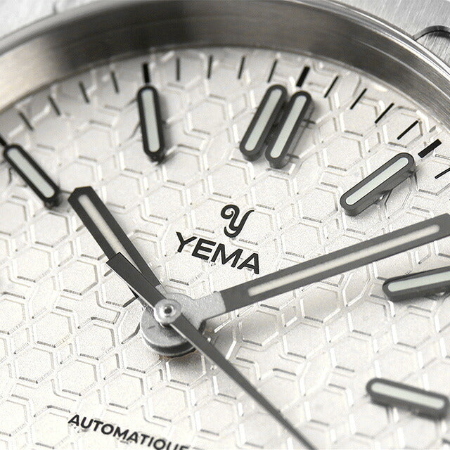 イエマ アーバントラベラー 自動巻き 腕時計 ブランド メンズ YEMA YWTR23-FMS アナログ シルバー フランス製 YWTR23-FMS