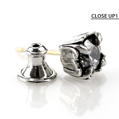 ライオンハート ピアス メンズ ブランド ベーシック スターリングシルバー スタッド 片耳用 01EA0181CL シルバー アクセサリー 01EA0181CL