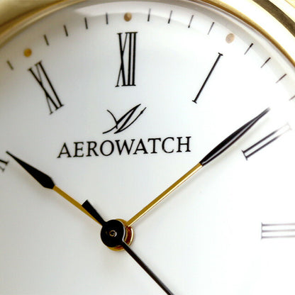 アエロウォッチ クオーツ 懐中時計 AEROWATCH 04821-JA01 ホワイト 白 スイス製 記念品 プレゼント ギフト 04821-JA01