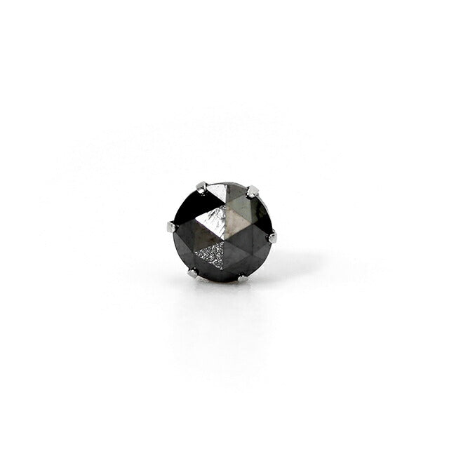 ライオンハート ピアス メンズ レディース ブランド プラチナ900 スタッド ブラックダイヤモンド 片耳用 04E12PS/L アクセサリー 04E12PS-L