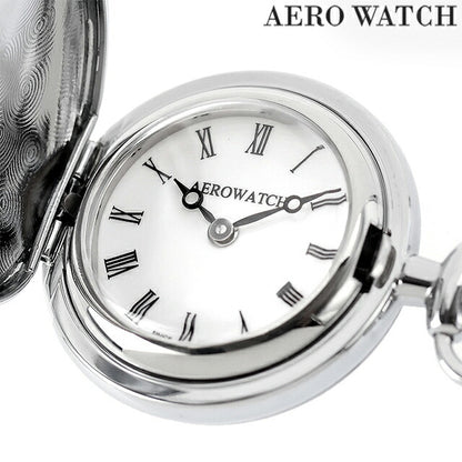 アエロウォッチ ペンダントウォッチ クォーツ 電池式 懐中時計 ブランド メンズ レディース AEROWATCH 05817-PD01 アナログ 05817-PD01