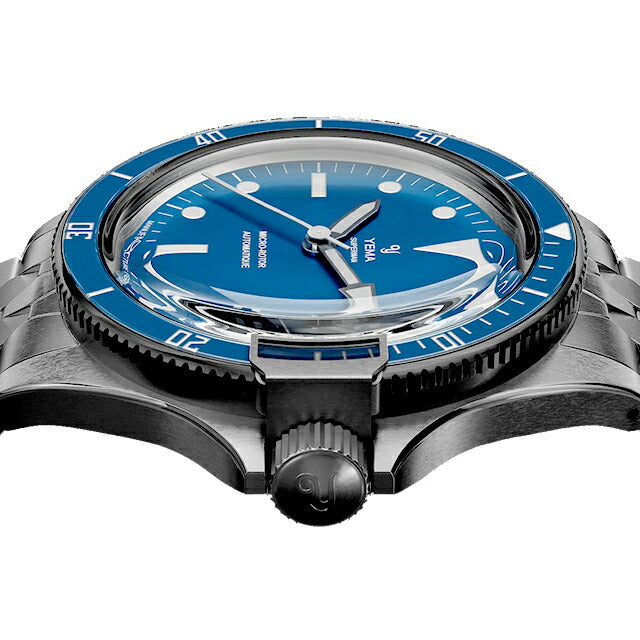 Yema Superman Slim CMM.20 Automatic Watch Brand Men YEMA 11.24.55.sn.m3 Made in Analog Blue France 11-24-55-SN-M3