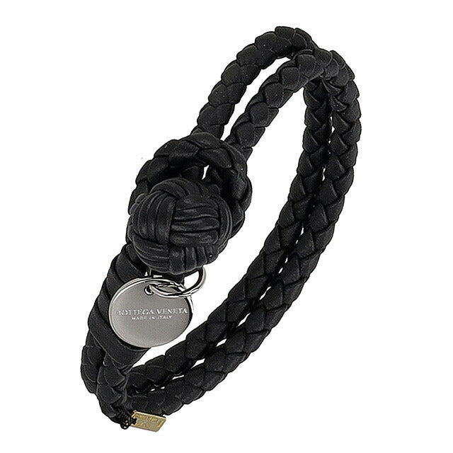 ボッテガ・ヴェネタ ブレスレット メンズ レディース ブランド BOTTEGA VENETA 113546-V3UN1 ブラック 113546-V3UN1-1189