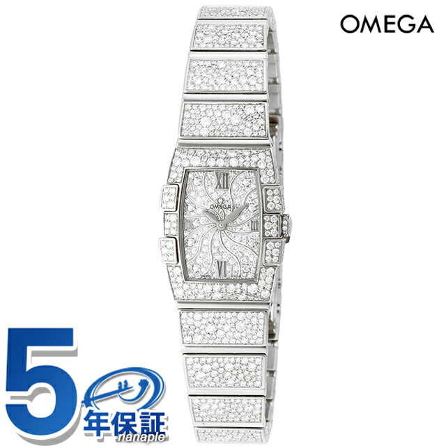 オメガ コンステレーション 20mm クオーツ 腕時計 ブランド レディース ダイヤモンド OMEGA 122.55.19.60.99.001 アナログ 122-55-19-60-99-001