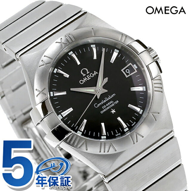 オメガ 腕時計 自動巻き コンステレーション クロノメーター 35MM メンズ ブラック OMEGA 123.10.35.20.01.001 123-10-35-20-01-001
