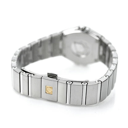 オメガ コンステレーション 24mm クオーツ 腕時計 ブランド レディース ダイヤモンド OMEGA 123.15.24.60.57.001 アナログ ブルーシェル スイス製 123-15-24-60-57-001