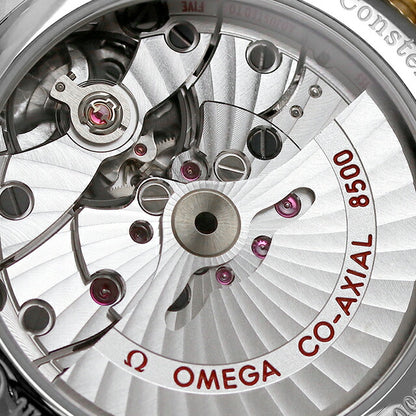 オメガ コンステレーション 38mm 自動巻き 機械式 腕時計 ブランド メンズ OMEGA 123.20.38.21.02.006 アナログ シルバー イエローゴールド スイス製 123-20-38-21-02-006