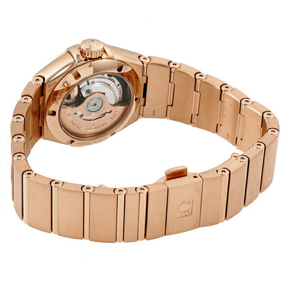 オメガ コンステレーション 27mm 自動巻き 腕時計 ブランド レディース ダイヤモンド OMEGA 123.55.27.20.55.005 アナログ ホワイト 123-55-27-20-55-005