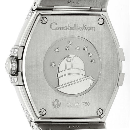 オメガ コンステレーション 28mm クォーツ 電池式 腕時計 ブランド レディース OMEGA 123.55.27.60.55.012 アナログ ホワイトゴールド 白 スイス製 123-55-27-60-55-012