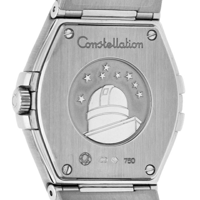 オメガ コンステレーション 27mm クオーツ 腕時計 ブランド レディース ダイヤモンド OMEGA 123.55.27.60.99.001 アナログ ホワイト 123-55-27-60-99-001