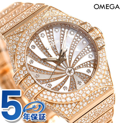 オメガ コンステレーション 31mm 自動巻き 機械式 レディース 123.55.31.20.55.006 OMEGA 腕時計 ブランド 新品 123-55-31-20-55-006