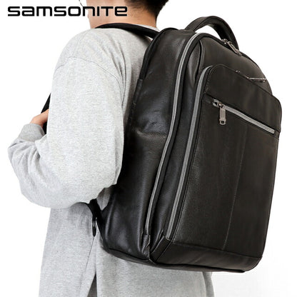 サムソナイト リュック メンズ レディース レザー ビジネスカバン バックパック スクールバッグ 126037-1041 Samsonite 記念品 プレゼント ギフト 126037-1041