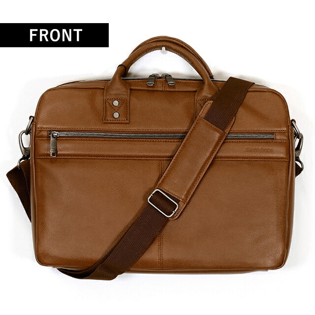 サムソナイト ビジネスバッグ メンズ ブランド SAM CLASSIC LEATHER Slim Brief ビジネスカバン レザー 126038-1221 COGNAC バッグ 126038-1221