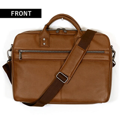 サムソナイト ビジネスバッグ メンズ ブランド SAM CLASSIC LEATHER Slim Brief ビジネスカバン レザー 126038-1221 COGNAC バッグ 126038-1221