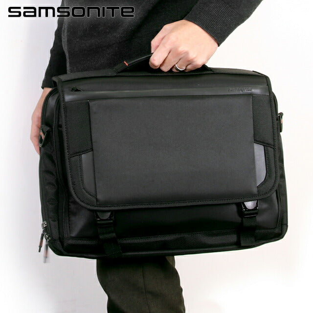 サムソナイト ビジネスバッグ メンズ ブランド PRO 15.6 Slim Messenger ビジネスカバン パソコンバッグ 126361-1041 ブラック バッグ 126361-1041