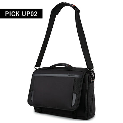 サムソナイト ビジネスバッグ メンズ ブランド PRO 15.6 Slim Messenger ビジネスカバン パソコンバッグ 126361-1041 ブラック バッグ 126361-1041