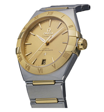 Omega Constellation 36mm Automatic Watch Brand Men OMEGA 131.20.36.20.08.001 Analog Yellow 131-20-36-08-001