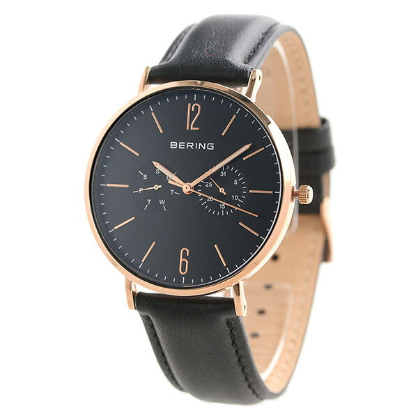 Berling watch calf leather 41mm Quartz Men&