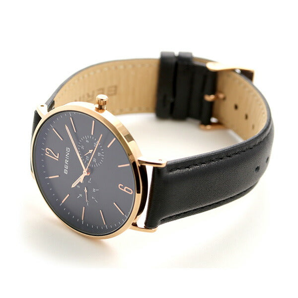 Berling watch calf leather 41mm Quartz Men&