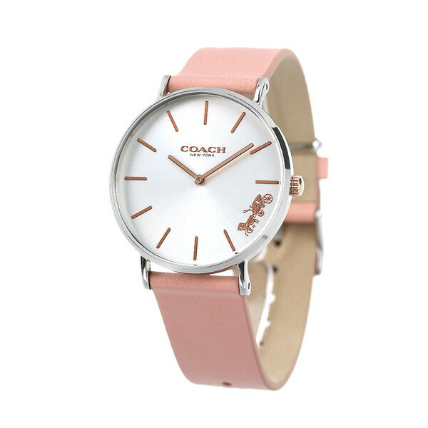 コーチ 時計 レディース ペリー 36mm 腕時計 14503258 COACH シルバー ピンク 14503258