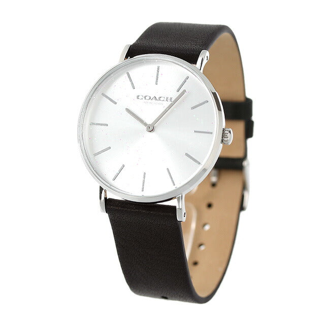 コーチ ペリー 36mm クオーツ レディース 腕時計 ブランド 14503324 シルバー ブラック 14503324