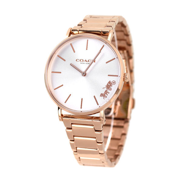 コーチ 時計 レディース ペリー 36mm 腕時計 14503576 COACH シルバー ピンクゴールド 14503576