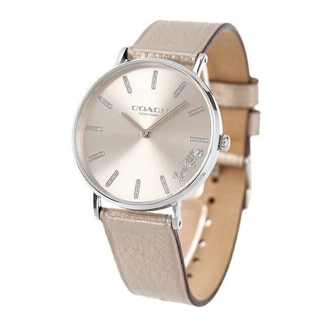 コーチ ペリー 36mm クオーツ レディース 腕時計 ブランド 14503853 シャンパンゴールド 14503853