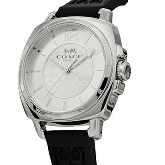 コーチ BOYFRIEND SMALL クオーツ 腕時計 ブランド レディース COACH 14503877 アナログ シルバー ブラック 黒 14503877