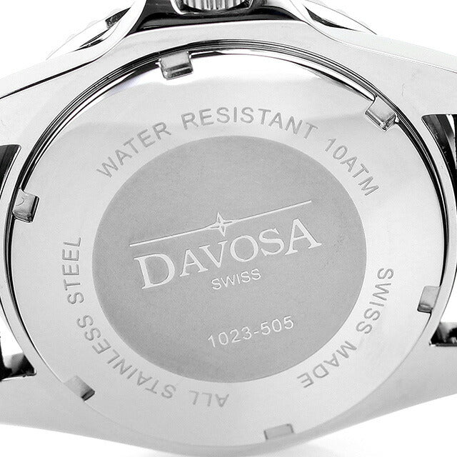 Dabosa复古潜水员Quartz Watch Brand Men Davosa 162.500.55模拟黑色深灰色黑色162-500-55