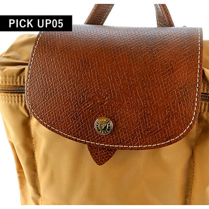 ロンシャン リュック レディース ブランド LONGCHAMP プリアージュ オリジナル M バックパック サステナブル 折り畳み 軽量 L1699089P86 ブラウン バッグ 1699-089-P86