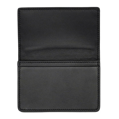 ボッテガ・ヴェネタ 名刺入れ メンズ レディース ブランド BOTTEGA VENETA イントレチャート レザー 174646 V3UN1 1275 ブラック 174646-V3UN1-1275
